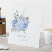 ブルーバラとシルバー結婚ズ 台座サイン (インサイチュ)