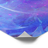 ブルーバラとブルーバタフライ ポスター (角)