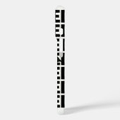 ブルーバラアイコニックのデザイナーiphoneカバー Case-Mate iPhoneケース (裏面 / 左)