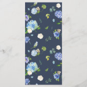 ブルーバラアジサイフローラ結婚リース メニュー (裏面)