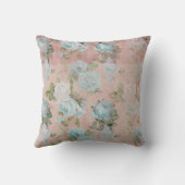 ブルーバラオン赤面ピンク クッション (裏面)