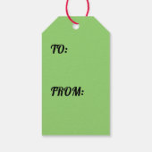 ブルーバラギフトラベル ギフトタグ (裏面)