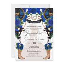 ブルーバラスエレガントウエスタンチャロキンセニェラ