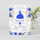 ブルーバラズウエスタンマリアチシャーロキンセアニラ 招待状 (スタンド正面)