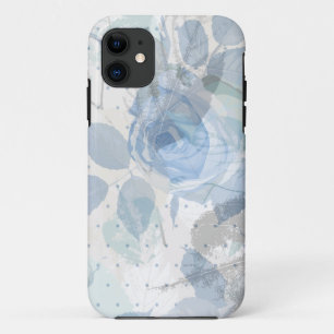 ブルーバラデザイン iPhone 11 ケース