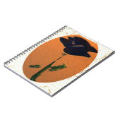 ブルーバラノート ノートブック (左側)