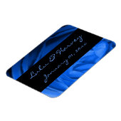 ブルーバラパー結婚ソナルズ マグネット (左側)