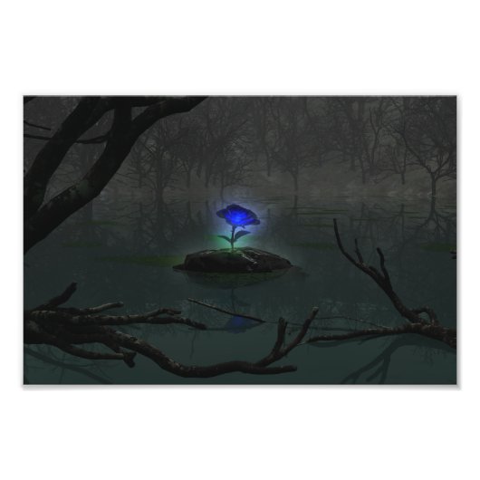 ブルーバラフォトプリント フォトプリント (正面)