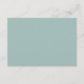 ブルーバラフローラ披露宴アコモデーションカード エンクロージャーカード (裏面)