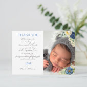 ブルーバラボーイバプテスマサンキューカード サンキューカード (スタンド正面)