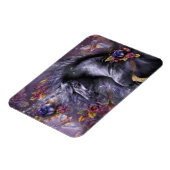 ブルーバラユニコーンフレキシマグネット マグネット (左側)