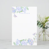 ブルーバラリボン結婚モノグラム (スタンド正面)