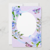 ブルーバラリボン誕生日 シーズンカード (裏面)