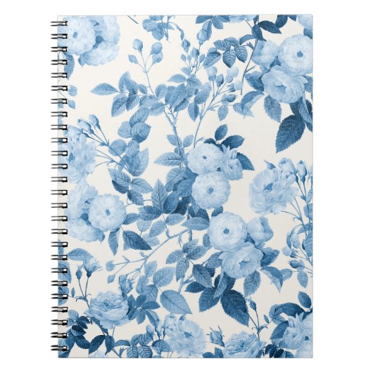 ブルーバラヴィンテージ植物園 ノートブック (正面)