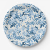 ブルーバラヴィンテージ植物園 ペーパープレート (正面)