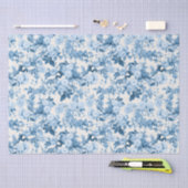 ブルーバラヴィンテージ植物園 薄葉紙 (クラフト)