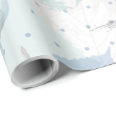 ブルーバラ贅沢 ラッピングペーパー (ロールコーナー)