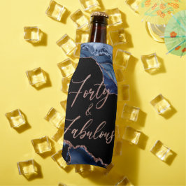 ブルーバラ金ゴールドアガテマーブルフォーティ&ファブラス40th ボトルクーラー