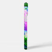 ブルーバラ電話ケース Case-Mate iPhoneケース (裏面 / 右)