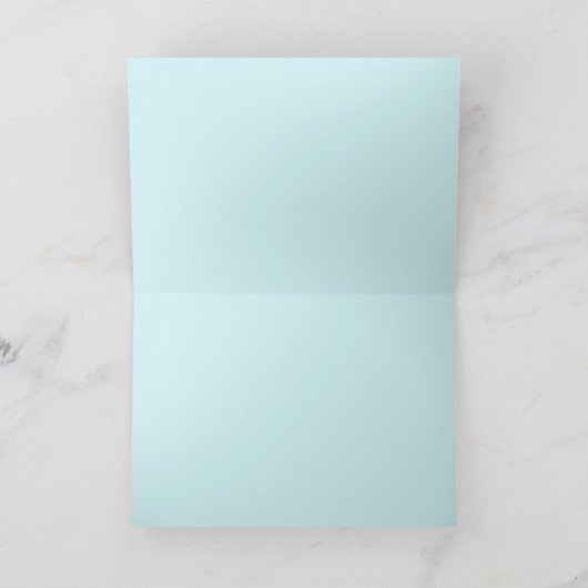 ブルーバラ カード (内部)