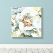 ブルーバラ キャンバスプリント (インサイチュ (ウッドフロア))