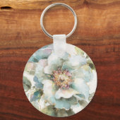 ブルーバラ キーホルダー (正面)