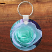 ブルーバラ キーホルダー (正面)