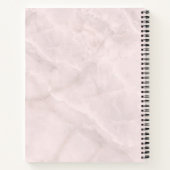 ブルーバラ&クラウンフローラブーケ ノートブック (裏面)