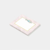 ブルーバラ&クラウンフローラブーケ ポストイット (アングル)