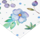 ブルーバラ テーブルクロス (アングル)