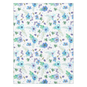 ブルーバラ テーブルクロス (正面)