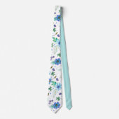 ブルーバラ ネクタイ (正面)