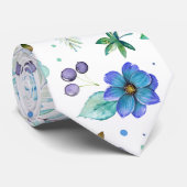 ブルーバラ ネクタイ (ロール)