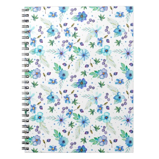 ブルーバラ ノートブック (正面)