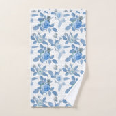 ブルーバラ バスタオルセット (ハンドタオル)