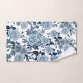 ブルーバラ バスタオルセット (ハンドタオル)