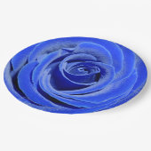 ブルーバラ ペーパープレート (アングル)