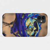 ブルーバラ Case-Mate iPhoneケース (裏面(横))