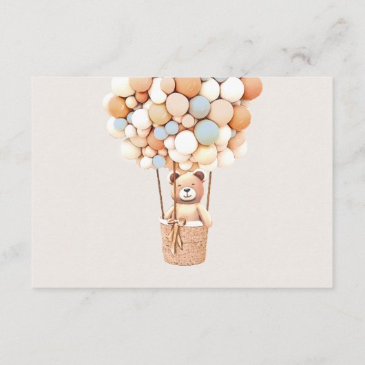 ブルーバルーンでグラハムのチケット数を推測 エンクロージャーカード (裏面)