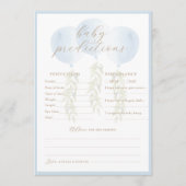 ブルーバルーンユーカリベビー予測ゲームカード アドバイスカード (正面)