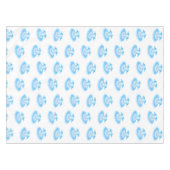 ブルーバレエ誕生日ツチュウウォータカラー テーブルクロス (正面(横))