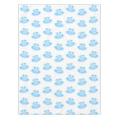 ブルーバレエ誕生日ツチュウウォータカラー テーブルクロス (正面)