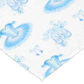 ブルーバレエ誕生日ツツ&ポインテシューズ ショートテーブルランナー (コーナー)