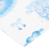 ブルーバレエ誕生日ツツ&ポインテシューズ テーブルクロス (アングル)