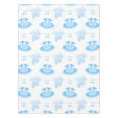 ブルーバレエ誕生日ツツ&ポインテシューズ テーブルクロス (正面)