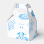 ブルーバレエ誕生日ツツ&ポインテシューズ フェイバーボックス (裏面サイド)