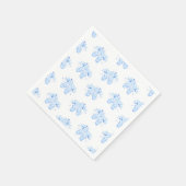 ブルーバレエ誕生日ポインテシューズ スタンダードカクテルナプキン (角)