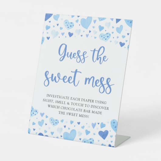 ブルーバレンタインザスイートメイスゲームベビー 台座サイン (正面)