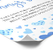 ブルーバレンタインデー大きいママの腹のゲーム ポスター (角)