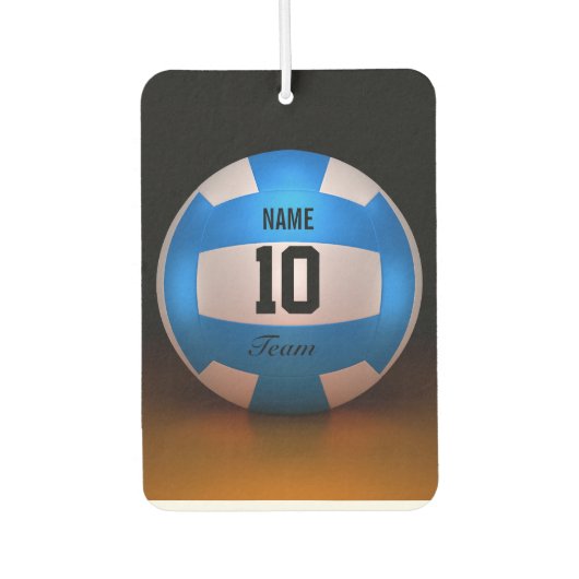 ブルーバレーボール カーエアーフレッシュナー (正面)